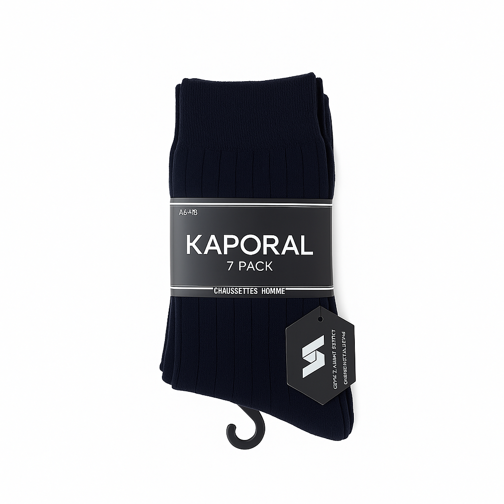 Kaporal – Lot de 7 Paires de Chaussettes Homme | Confort & Style Quotidien
