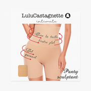 LuluCastagnette – Panty Sculptant Femme | Effet Gainant & Ventre Plat