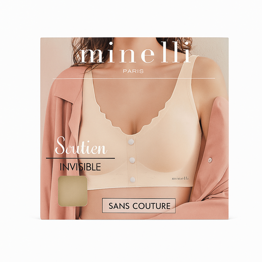 Minelli Paris – Soutien Invisible Femme | Brassière Sans Couture Confort & Légèreté