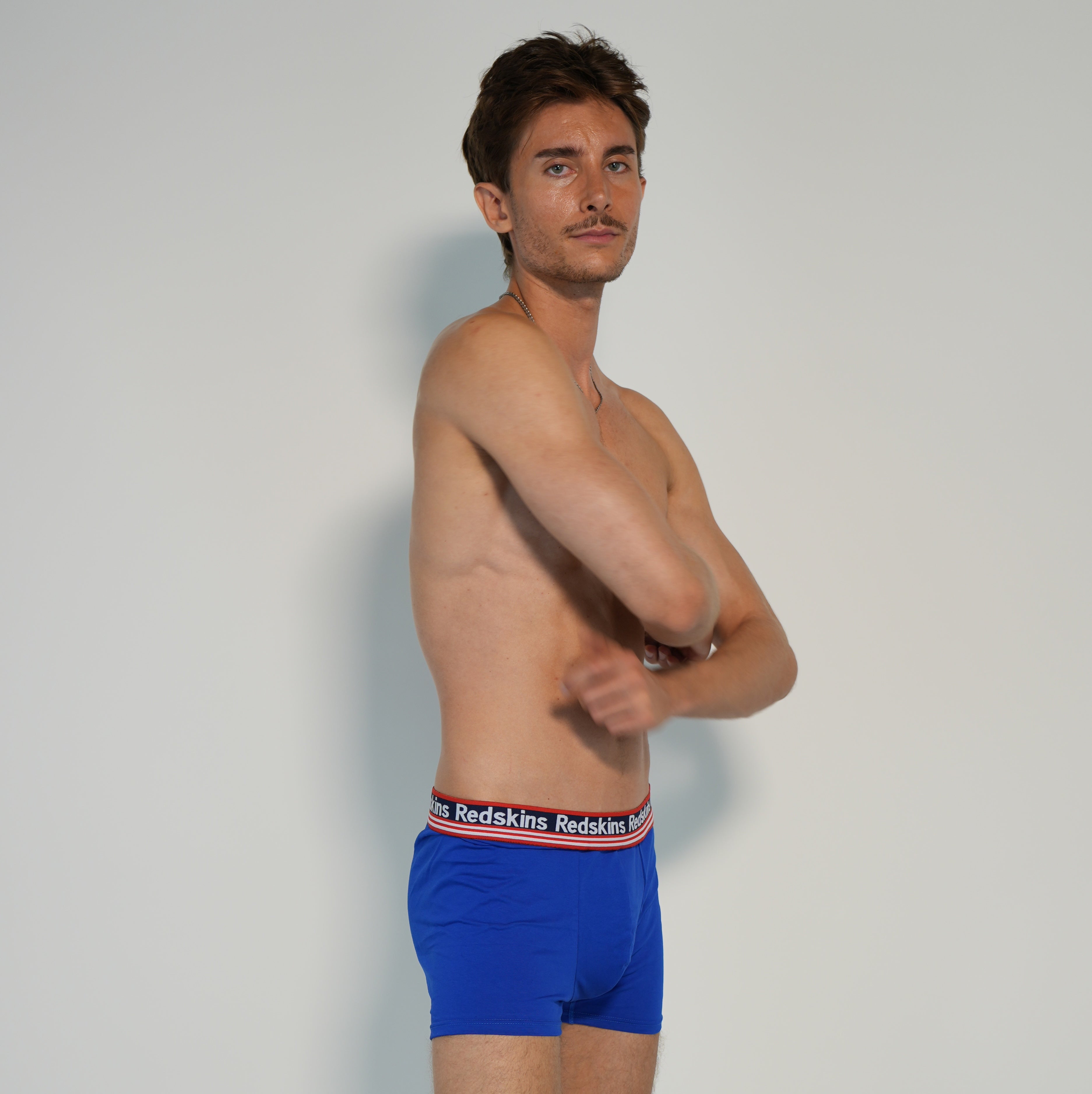 Boxer homme Redskins x3 – Coton extensible – Ceinture logo – Qualité supérieure