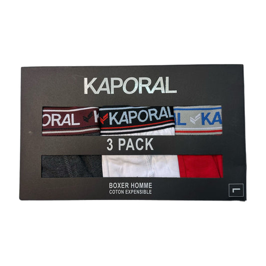 Lot de 3 boxers homme Kaporal – Coton extensible