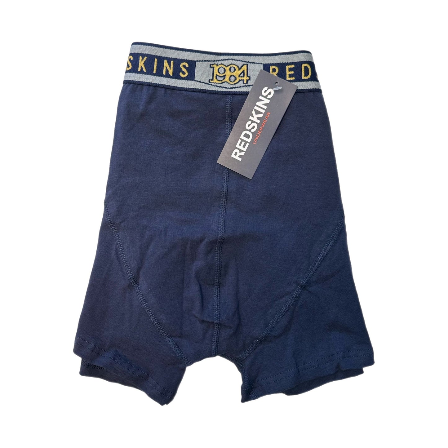 Boxer homme Redskins – Coton stretch – Marine– Ceinture siglée 1984